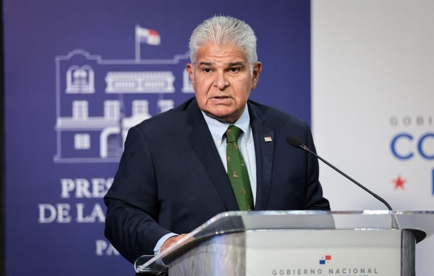 José Raúl Mulino, presidente de la República. Foto: Cortesía