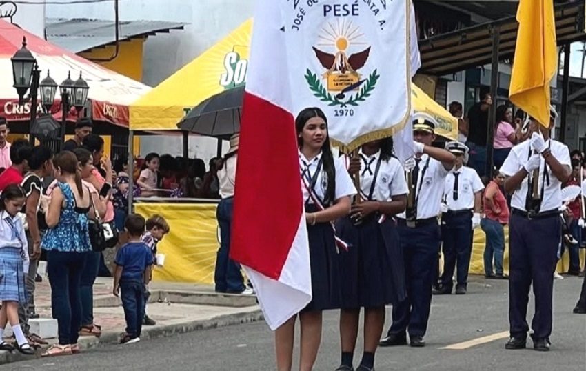 Con 171 años de historia, Pesé celebró así un nuevo aniversario combinando sus tradiciones, actividades culturales y manifestaciones cívicas con una jornada festiva en la región de Azuero. Foto. Thays Domínguez