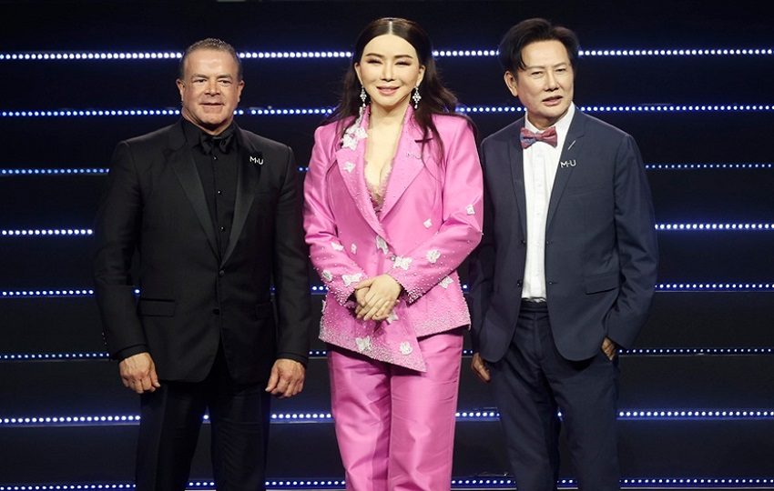 Nawat Itsaragrisil, durante una conferencia de prensa para anunciar que Tailandia será la sede del certamen Miss Universo 2025, en Bangkok, Tailandia, el 13 de marzo de 2025. EFE