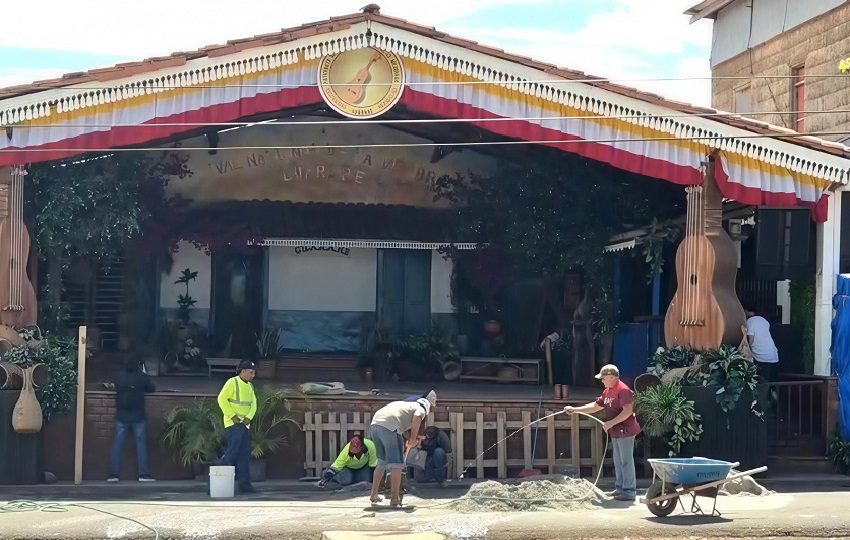 Con la llegada de miles de visitantes, Guararé se dispone a vivir sus jornadas más concurridas del año en la edición 74 del Festival Nacional de la Mejorana. Foto. Thays Domínguez