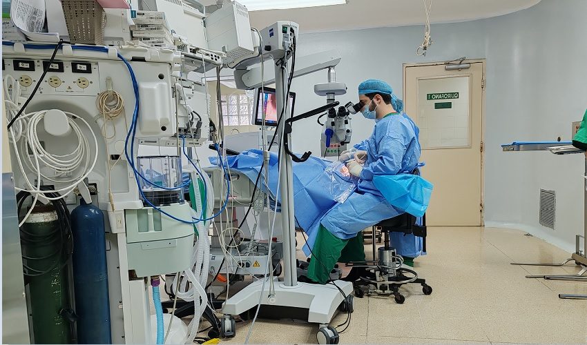 Los procedimientos quirúrgicos que quedan suspendidos son las cirugías oftalmológicas ambulatorias y los procedimientos no invasivos. Foto. Eric Montenegro