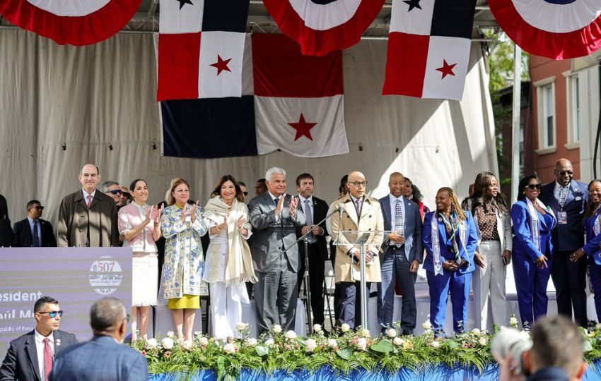 Delegación panameña en Nueva York. Foto: Cortesía