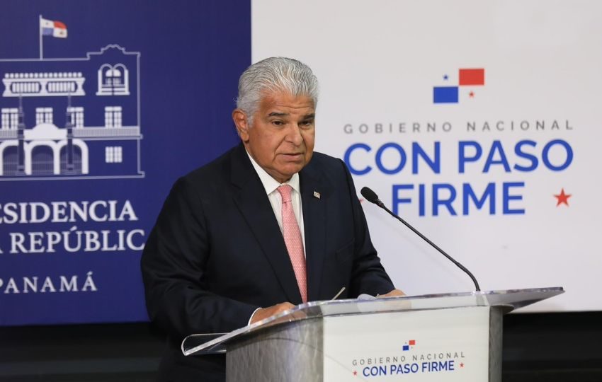 José Raúl Mulino, presidente de la República. Foto: Archivo