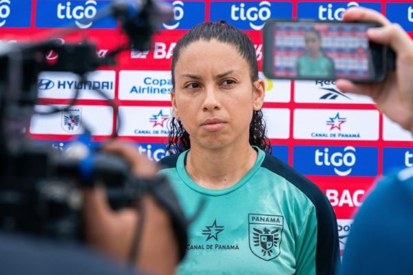 Schiandra González, jugadora del seleccionado femenino panameño. Foto: FPF
