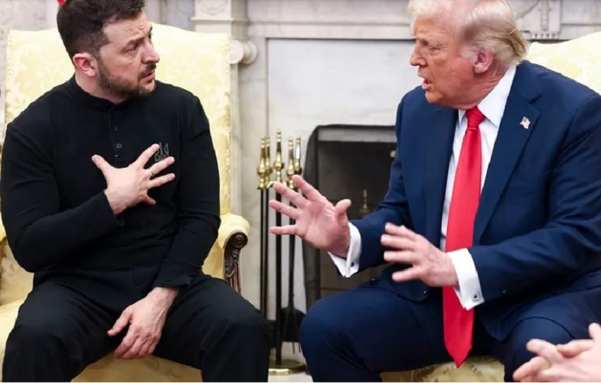 Trump y Zelensky han tenido varias diferencias desde la guerra. Foto: EFE