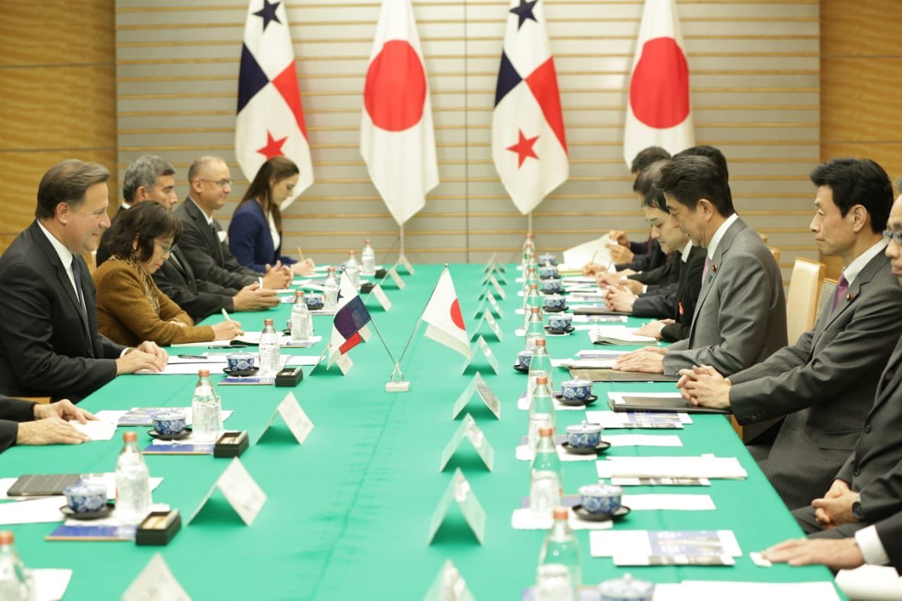 Shinzo Abe, afirmó que Panamá es un socio trascendental para su país.