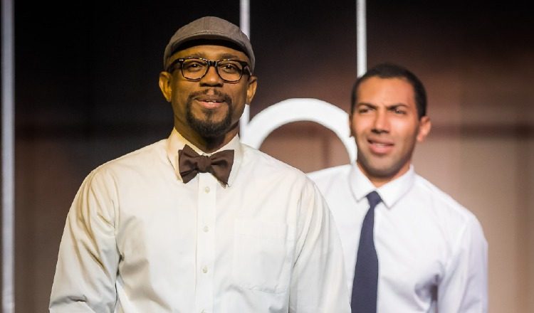 Luis Williams Morgan y Augusto Posso en "Los inocentes". Cortesía Teatro La Estación
