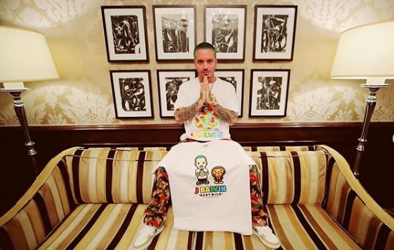 J Balvin. Foto. Instagram
