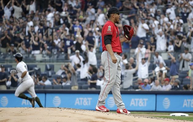 Barría debutó en las Mayores en 2018.