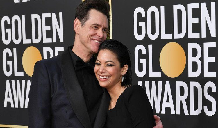 Jim Carrey y Ginger Gonzaga.