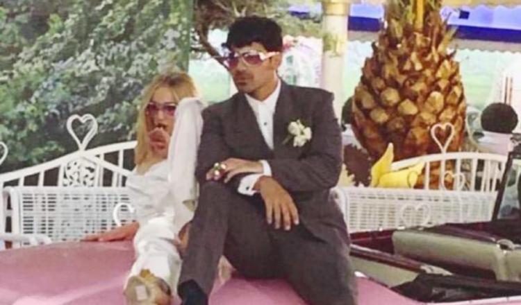 Joe Jonas y Sophie Turner. 