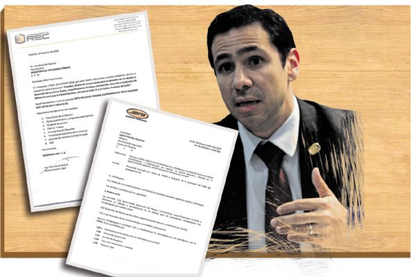 El titular del Ministerio de Seguridad Pública (Minseg), Jonathan Del Rosario