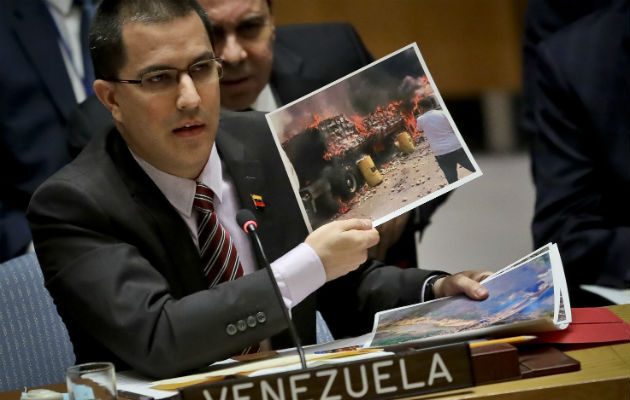 Jorge Arreaza sostuvo que Varela "se va por la puerta trasera". Foto: Archivo/Ilustrativa.