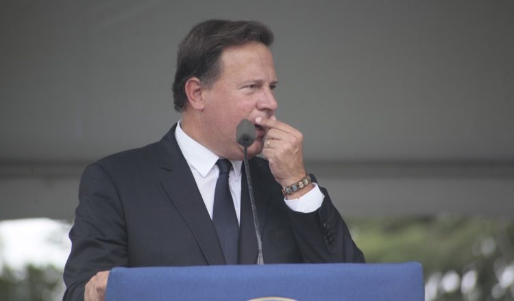 A pesar de la difícil situación que pasa el pueblo panameño, Juan Carlos Varela ha dicho que "ha cumplido" en su gobierno.