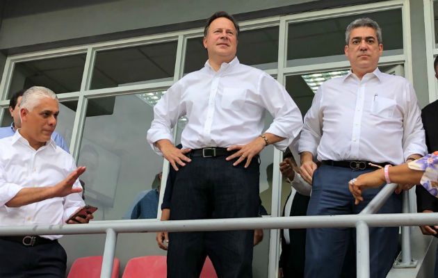 Presidente Juan Carlos Varela. 