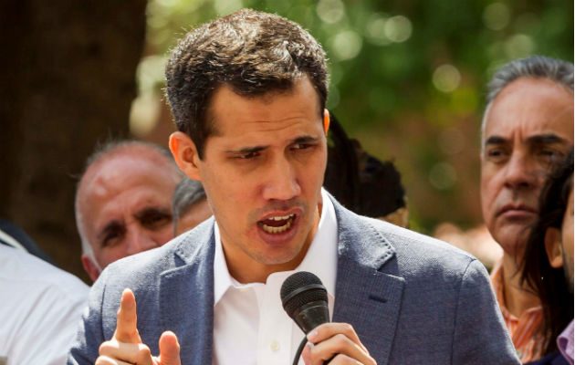 Guaidó se proclamó en enero pasado como presidente encargado. Foto: Archivo/Ilustrativa.