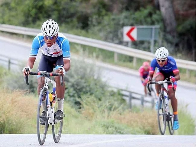 Christofer Jurado (izq.). Foto:@Crisstoffjurado