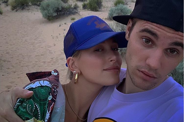 Justin Bieber y Hailey Baldwin. Foto: Instagram