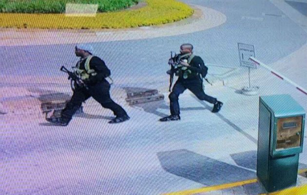 Cámaras de vídeo grabaron a los terroristas. Foto: AP.