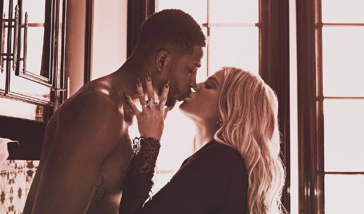 Khloé Kardasian y Tristan Thompson.