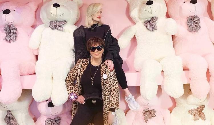 Juntas en el primer cumpleaños de Stormi. 