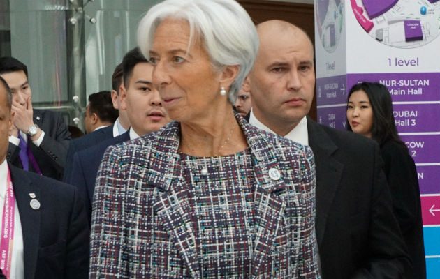 Lagarde hizo estas declaraciones durante una intervención en el Foro Económico de Astaná que se celebra en la capital kazaja, Nur-Sultán.