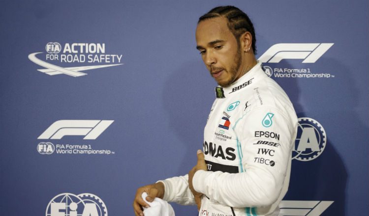 Lewis Hamilton en Baréin Foto EFE