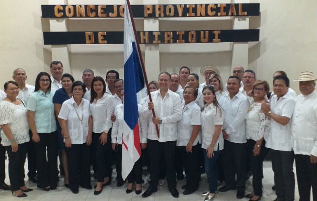 La actividad fue presidida por el gobernador de la provincia de Chiriquí, Juan Carlos Muñoz. Foto: José Vásquez.