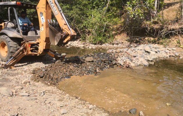 Toma de agua en la planta de Macaracas, Los Santos. Foto: Cortesía