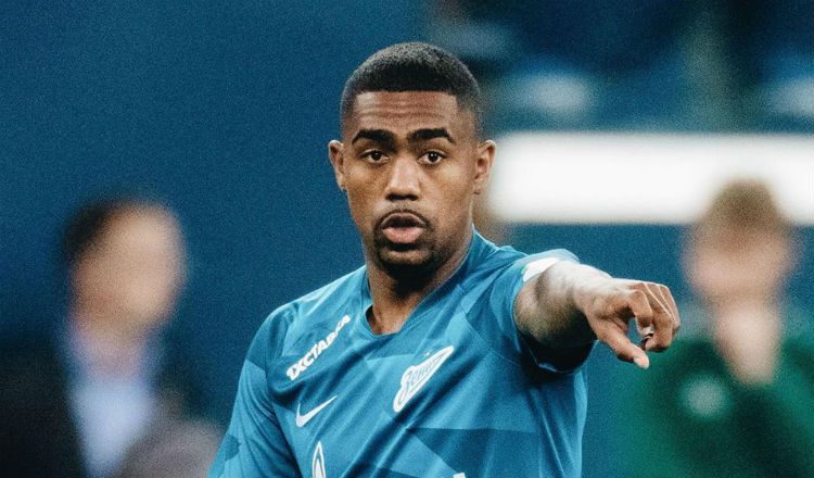 Malcom llegó al Zenit procedente del Barcelona Foto @zenit_spb