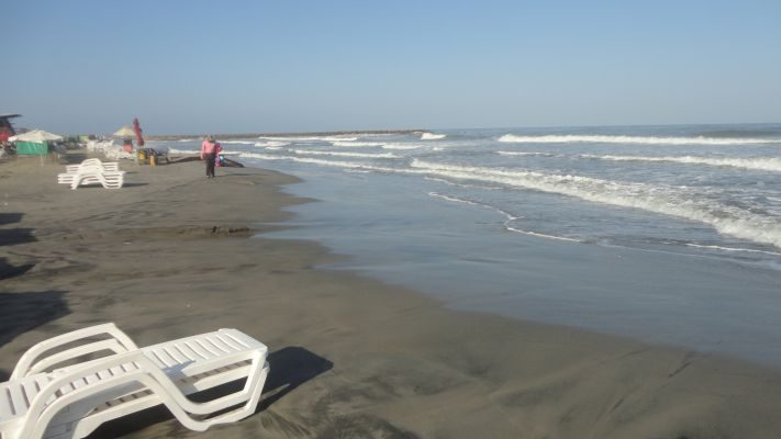 Olas de hasta 3 metros en el Caribe. Foto de Archivo