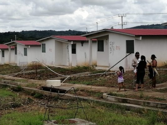 El proyecto habitacional tiene tres años paralizado.