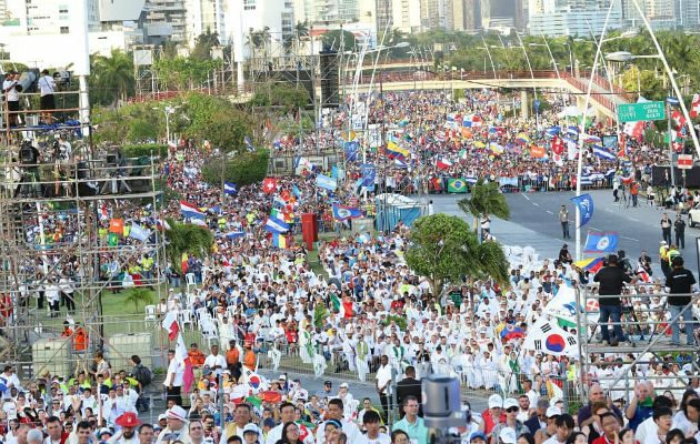 "Estamos esperando la primavera juvenil", José Domingo Ulloa en misa de apertura de la JMJ. Foto: Arquidiócesis de Panamá.