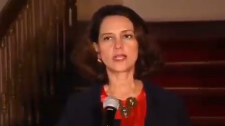Ministra del Interior de Colombia Nancy Patricia Gutiérrez.