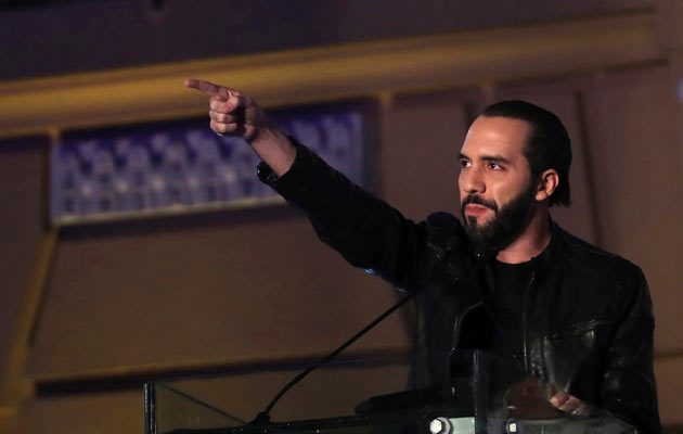 Nayib Bukele, ganó las elecciones presidenciales de El Salvador con más del 53% de los votos, evitando una segunda vuelta. FOTO/EFE