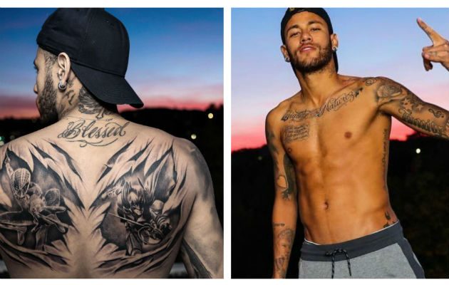 Su tatuador Thieres Paim viajó hasta París y es parte de "Nautica Tattoo", uno de los estudios de tatuajes más grandes de Brasil.