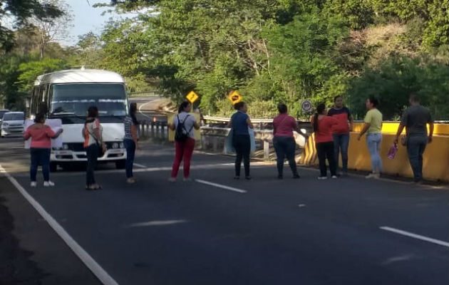 Exigen respuesta al Meduca. Foto: José Vásquez.