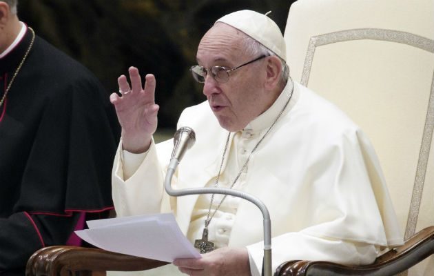 El papa Francisco.