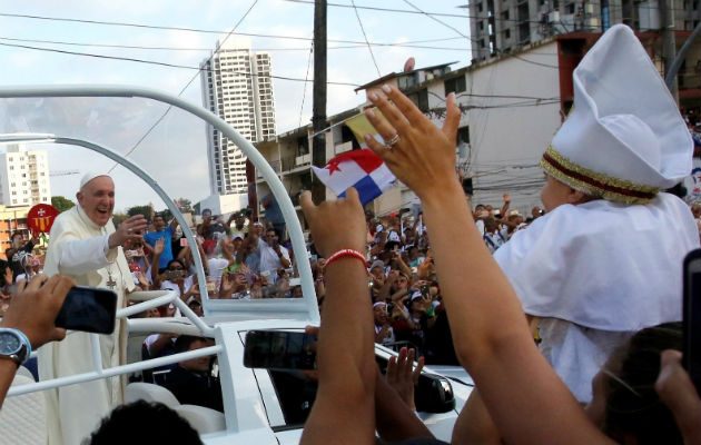 Francisco  consideró que Panamá es "una nación noble".