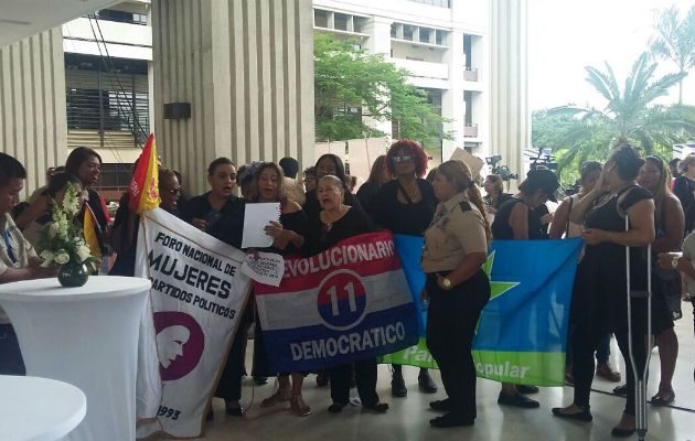 En Panamá hay una estructura a la que le cuesta aceptar que las mujeres tienen igualdad de oportunidades es la política. Foto/Archivos