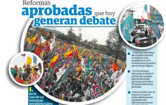 Los candidatos sólo tienen 60 días para hacer campaña.