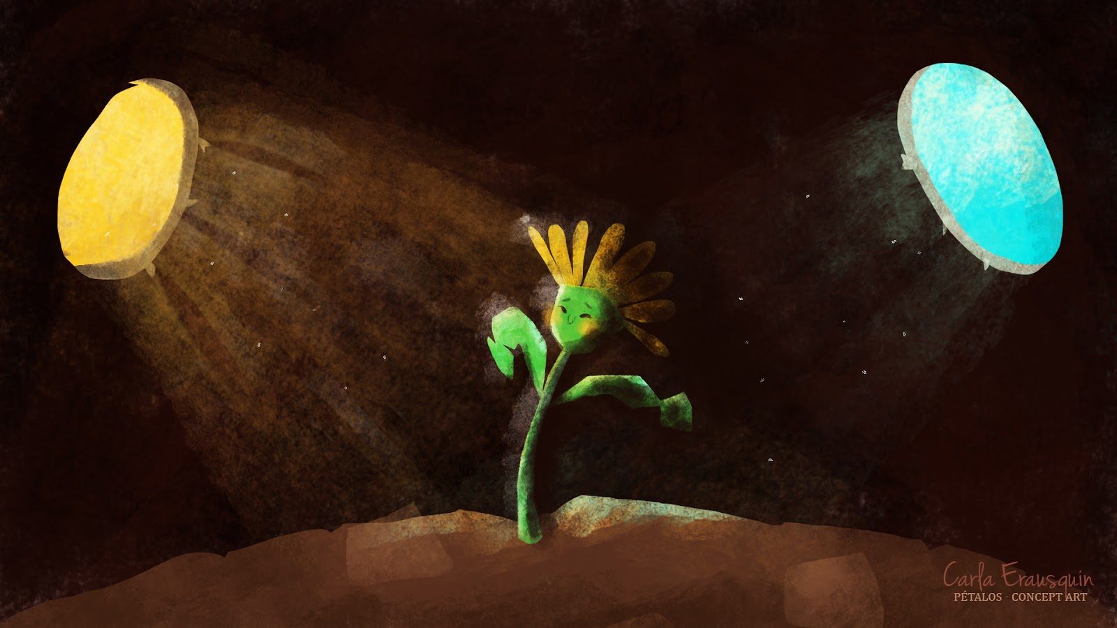 Pétalos, de la cinta animada"Pétalos", nació dentro del cráneo de un toro muerto, según explica una nota sobre la cinta. Foto: Plastic, película animada. Foto: http://www.promofest.org/en/films