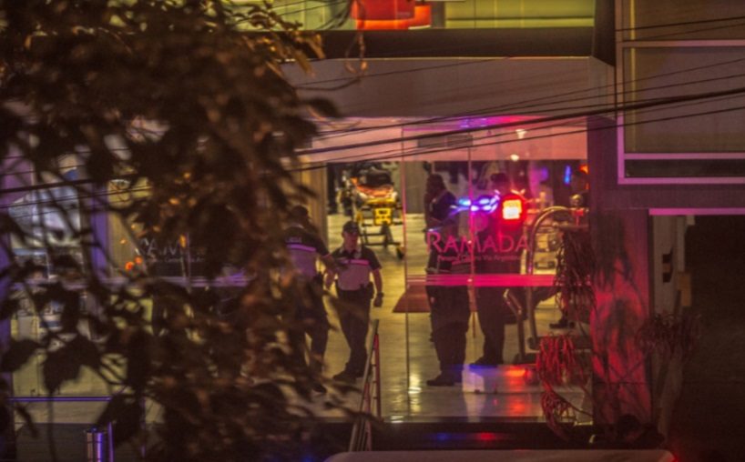 El agente se suicidó en el baño de un hotel en vía Argentina.