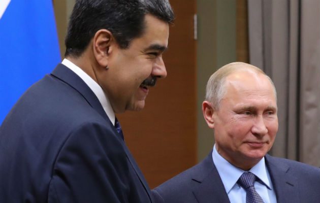 "Solo me queda decirle: ¡Gracias presidente Putin! ¡Gracias al pueblo ruso!