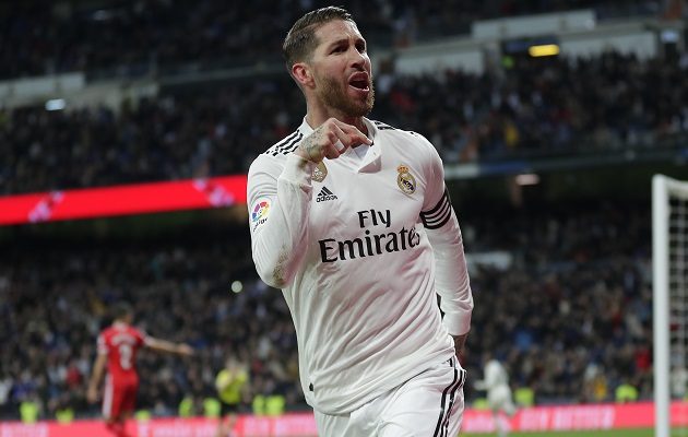 Sergio Ramos marcó de penal.