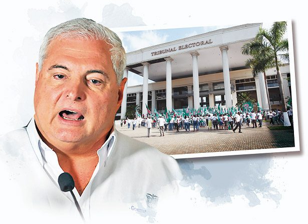 Ricardo Martinelli, afirma estar feliz por que ahora sí ganará, Rómulo Roux, "Chello" Gálvez y Mayín Correa.