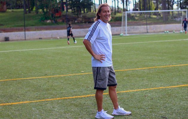 Michell Salgado en las instalaciones del CAI. Foto:@CAI