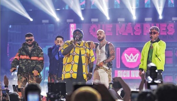 Sech durante la gala. Foto: Instagram