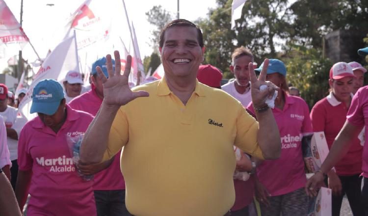 Sergio "Chello" Gálvez quedó como candidato principal a la alcaldía tras ser inhabilitado Ricardo Martinelli.