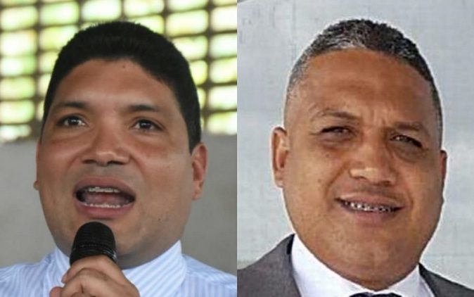 Gabriel Panky Soto y Alexis Lomba.